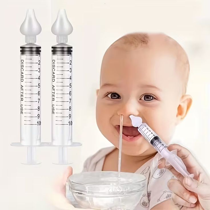 Baby Nasal Irrigation - Gentle Relief for Stuffy Noses